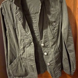 Fashion Bug Green military Jacket